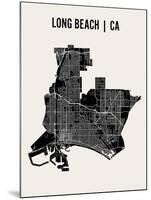 Long Beach-Mr City Printing-Mounted Art Print