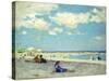 Long Beach-Edward Henry Potthast-Stretched Canvas