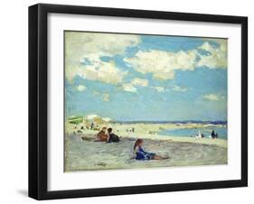 Long Beach-Edward Henry Potthast-Framed Giclee Print