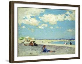 Long Beach-Edward Henry Potthast-Framed Giclee Print
