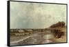 Long Branch, New Jersey, 1880-Alfred Thompson Bricher-Framed Stretched Canvas