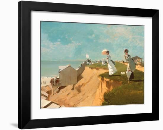 Long Branch New Jersey-Winslow Homer-Framed Art Print