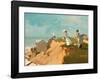 Long Branch New Jersey-Winslow Homer-Framed Art Print