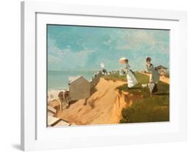 Long Branch New Jersey-Winslow Homer-Framed Art Print