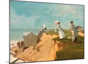 Long Branch New Jersey-Winslow Homer-Mounted Art Print