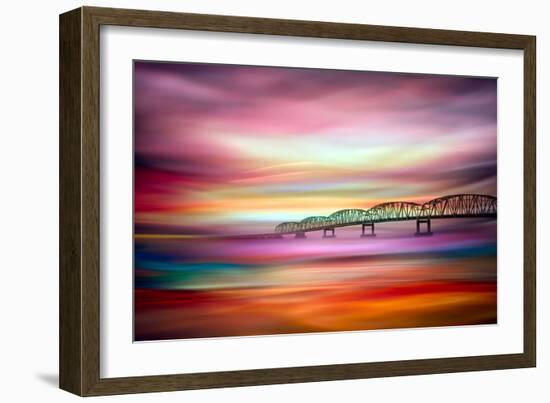 Long Bridge to Astoria-Ursula Abresch-Framed Photographic Print