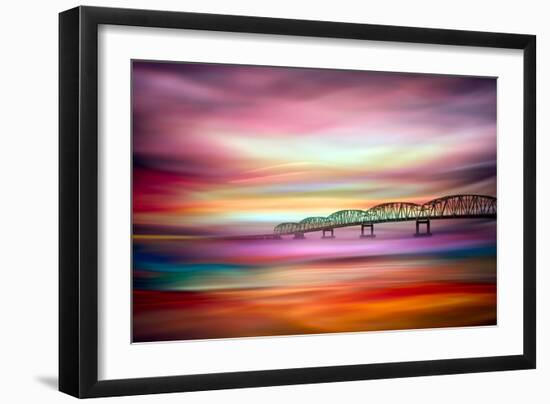 Long Bridge to Astoria-Ursula Abresch-Framed Photographic Print