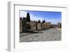 Long Cobbled Street, Roman Ruins of Pompeii, UNESCO World Heritage Site, Campania, Italy, Europe-Eleanor Scriven-Framed Photographic Print