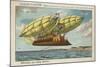 Long Distance Airship in the Year 2000-null-Mounted Giclee Print