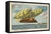 Long Distance Airship in the Year 2000-null-Framed Stretched Canvas