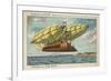 Long Distance Airship in the Year 2000-null-Framed Giclee Print