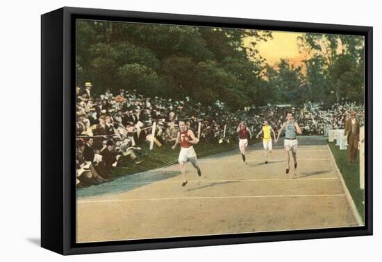 Long Distance Runners-null-Framed Stretched Canvas