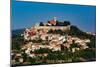 Long distance view, Motovun, Croatia, Europe-Richard Maschmeyer-Mounted Photographic Print