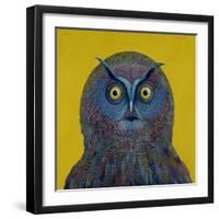 Long-Eared Owl, 1996-Tamas Galambos-Framed Giclee Print