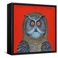 Long-Eared Owl, 2015-Tamas Galambos-Framed Stretched Canvas