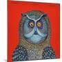 Long-Eared Owl, 2015-Tamas Galambos-Mounted Giclee Print