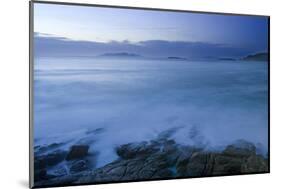 Long Exposure at the Coast of Baiona, Galicia, Spain-ruivalesousa-Mounted Photographic Print