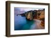 Long Exposure at the Ocean in Algarve, Portugal-ruivalesousa-Framed Photographic Print