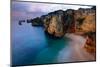 Long Exposure at the Ocean in Algarve, Portugal-ruivalesousa-Mounted Photographic Print