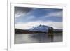 Long exposure landscape of the Two Jack Lake in the Banff National Park, UNESCO World Heritage Site-JIA JIAHE-Framed Photographic Print