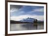 Long exposure landscape of the Two Jack Lake in the Banff National Park, UNESCO World Heritage Site-JIA JIAHE-Framed Photographic Print