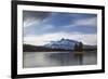 Long exposure landscape of the Two Jack Lake in the Banff National Park, UNESCO World Heritage Site-JIA JIAHE-Framed Photographic Print