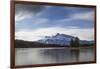 Long exposure landscape of the Two Jack Lake in the Banff National Park, UNESCO World Heritage Site-JIA JIAHE-Framed Photographic Print