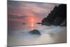 Long Exposure of a Colorful Sunrise Above Praia Do Cedrinho Beach-Alex Saberi-Mounted Photographic Print