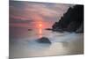 Long Exposure of a Colorful Sunrise Above Praia Do Cedrinho Beach-Alex Saberi-Mounted Photographic Print