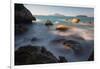 Long Exposure of a Rocky Bay on Ilha Grande-Alex Saberi-Framed Photographic Print