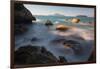 Long Exposure of a Rocky Bay on Ilha Grande-Alex Saberi-Framed Photographic Print