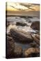 Long Exposure of Surf and Rocks at Sunrise, Tangalle, Sri Lanka, Indian Ocean, Asia-Charlie-Stretched Canvas