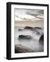 Long Exposure of Surf and Rocks at Sunrise, Tangalle, Sri Lanka, Indian Ocean, Asia-Charlie Harding-Framed Photographic Print