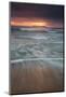 Long Exposure of the Sea on Mole Beach on Florianopolis Island at Sunrise-Alex Saberi-Mounted Photographic Print