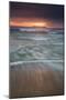 Long Exposure of the Sea on Mole Beach on Florianopolis Island at Sunrise-Alex Saberi-Mounted Photographic Print