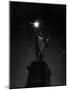Long Exposure of the Statue of Liberty at Night-Andreas Feininger-Mounted Photographic Print