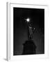 Long Exposure of the Statue of Liberty at Night-Andreas Feininger-Framed Photographic Print