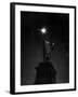 Long Exposure of the Statue of Liberty at Night-Andreas Feininger-Framed Photographic Print