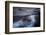 Long Exposure of Tidal Water Flowing Off Rocks-Benjamin Barthelemy-Framed Photographic Print