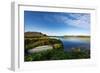 Long Exposure on Ballycurrin Lighthouse-Philippe Sainte-Laudy-Framed Photographic Print