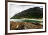 Long Exposure Panoramic Shot of the Beach Mjelle in Northern Norway-Lamarinx-Framed Photographic Print