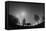 Long-Exposure Photography New Year's Eve, Fog-Benjamin Engler-Framed Stretched Canvas