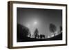 Long-Exposure Photography New Year's Eve, Fog-Benjamin Engler-Framed Photographic Print