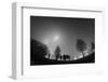 Long-Exposure Photography New Year's Eve, Fog-Benjamin Engler-Framed Photographic Print