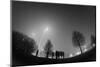 Long-Exposure Photography New Year's Eve, Fog-Benjamin Engler-Mounted Photographic Print