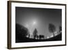 Long-Exposure Photography New Year's Eve, Fog-Benjamin Engler-Framed Photographic Print