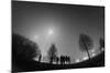 Long-Exposure Photography New Year's Eve, Fog-Benjamin Engler-Mounted Photographic Print