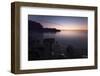 Long Exposure Shot of the Maine Coastline at Otter Cliffs-Eric Peter Black-Framed Photographic Print