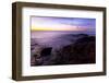 Long Exposure Shot of the Rocky Coastline of Fuerteventura at Sunrise-foodbytes-Framed Photographic Print