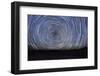 Long Exposure Time Lapse Image of the Night Stars-tobkatrina-Framed Photographic Print